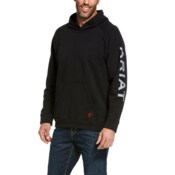 Ariat FR Primo Fleece Logo Hoodie in Black